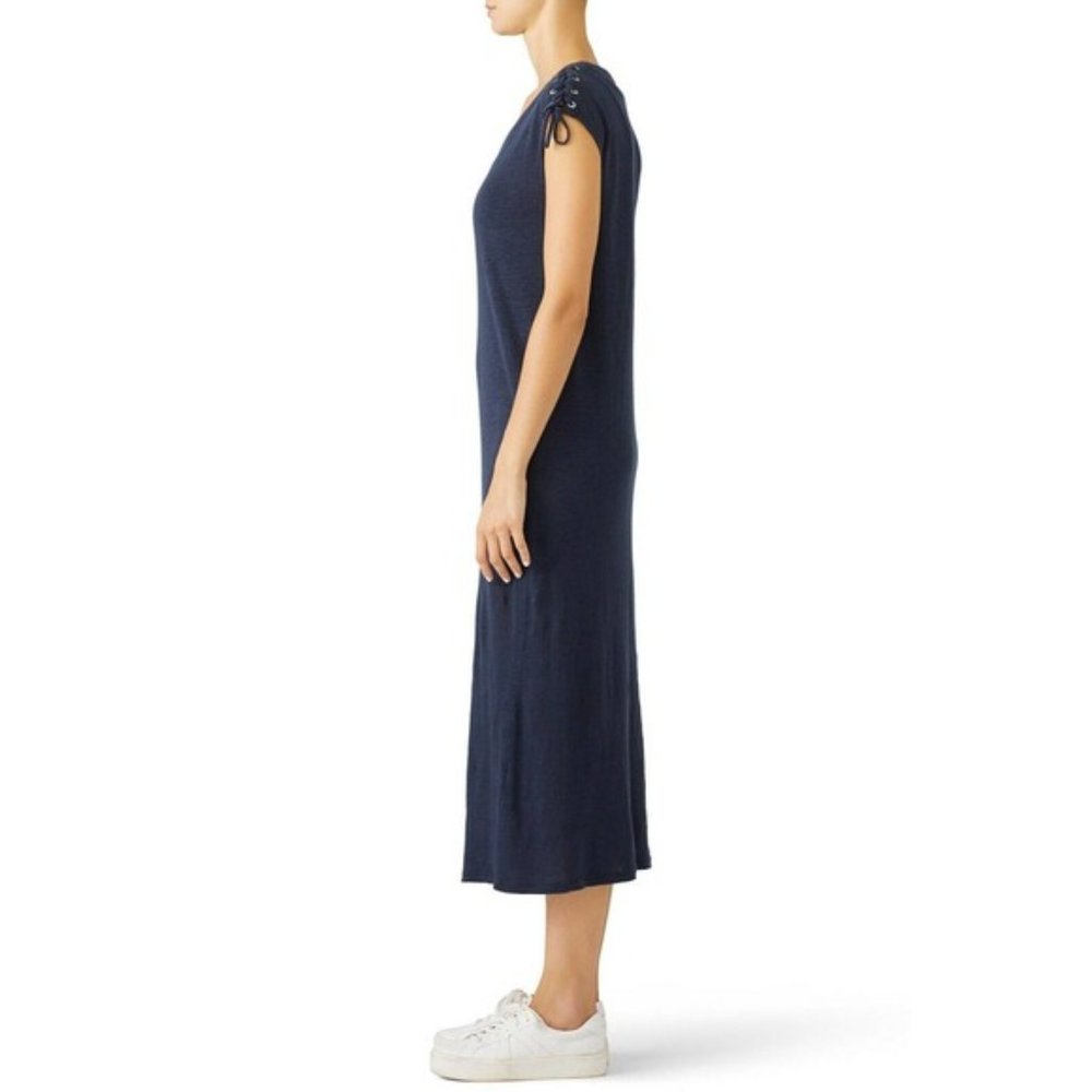 CAARA Grommet Lace-Up Tie On The Shoulder Dress Size XS - Picture 2 of 12